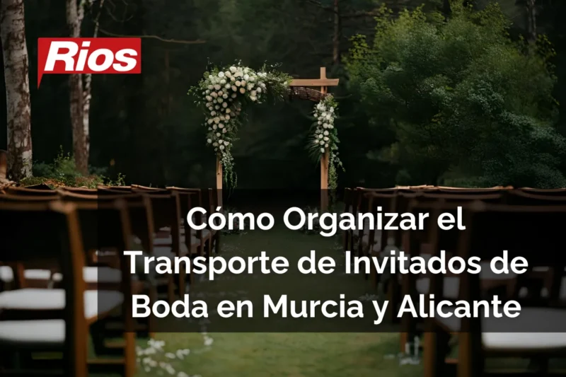 Cómo Organizar el Transporte de Invitados de Boda en Murcia con Autocares Ríos